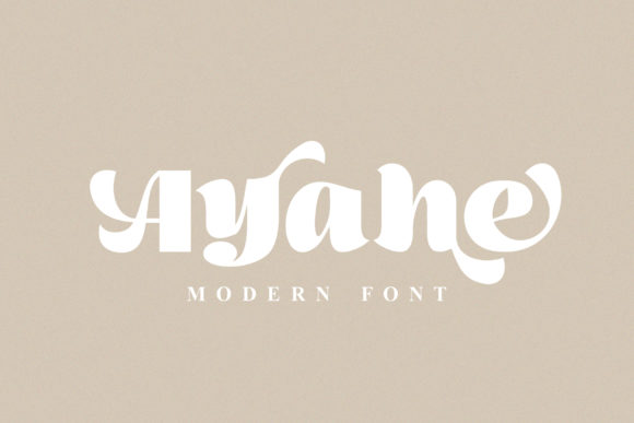 Ayahe Typeface: A Bold Modern Display Font for Fashion and Editorial Branding