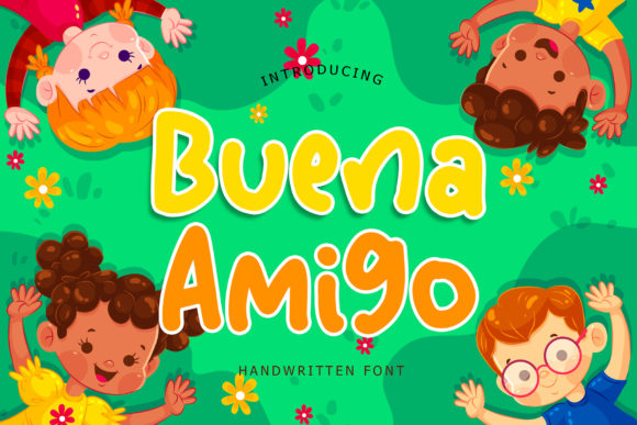 Buena Amigo Display Font Review for Kid-Themed Branding