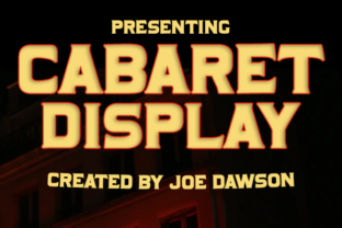 Cabaret Display: A Vintage Typeface Review