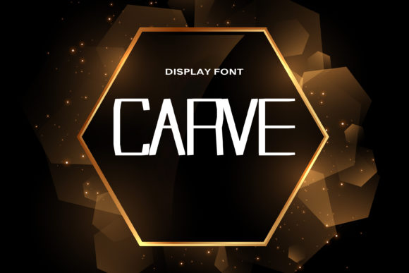 Carve Typeface Review: Bold Display Fonts for Futuristic Branding