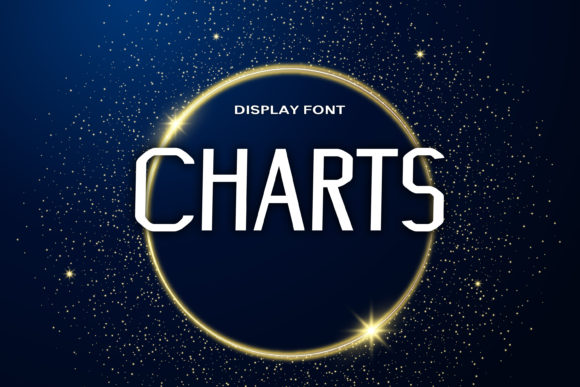 Charts Typeface Review: A Bold Display Font for Futuristic Branding