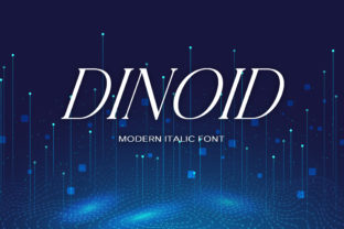 Dinoid Display Font for Modern Editorial Design