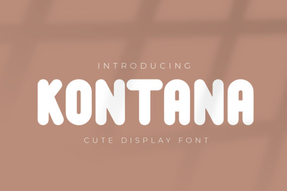 Kontana: A Bold Display Font for Strong Brand Identity