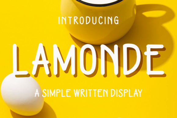 Lamonde: A Simple and Neat Display Font for Elevated Branding