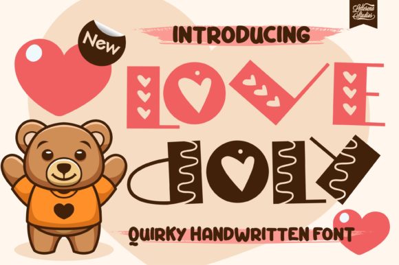 Love Doly Typeface: Elevate Your Brand Identity with Unique Display Fonts