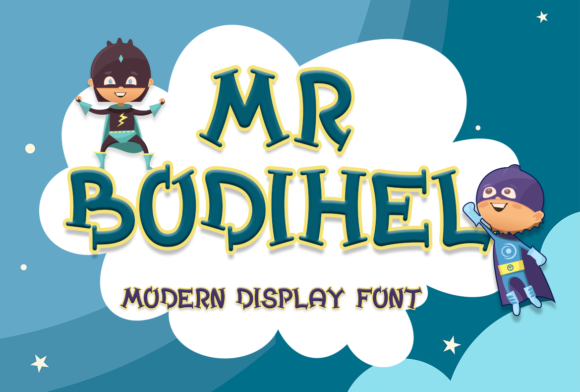 Mr. Bodihel: A Modern Display Font for Editorial Design