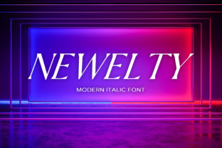 Newelty Typeface: A Smart Serif for Modern Handmade Brands