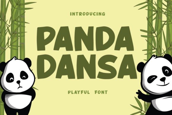 Panda Dansa: The Bold Display Typeface for High-Impact Campaigns