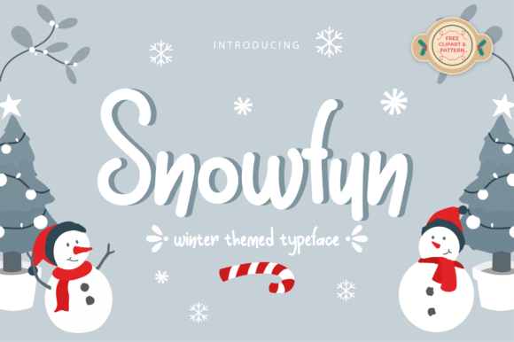 Snowfun Free Download: The Ultimate Cute Display Font for Creative Projects