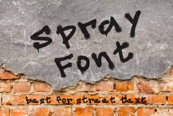 Spray: The Urban Display Font for Bold Campaign Visuals