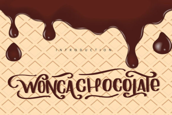 Wonca Chocolate Typeface Review for Elegant Branding